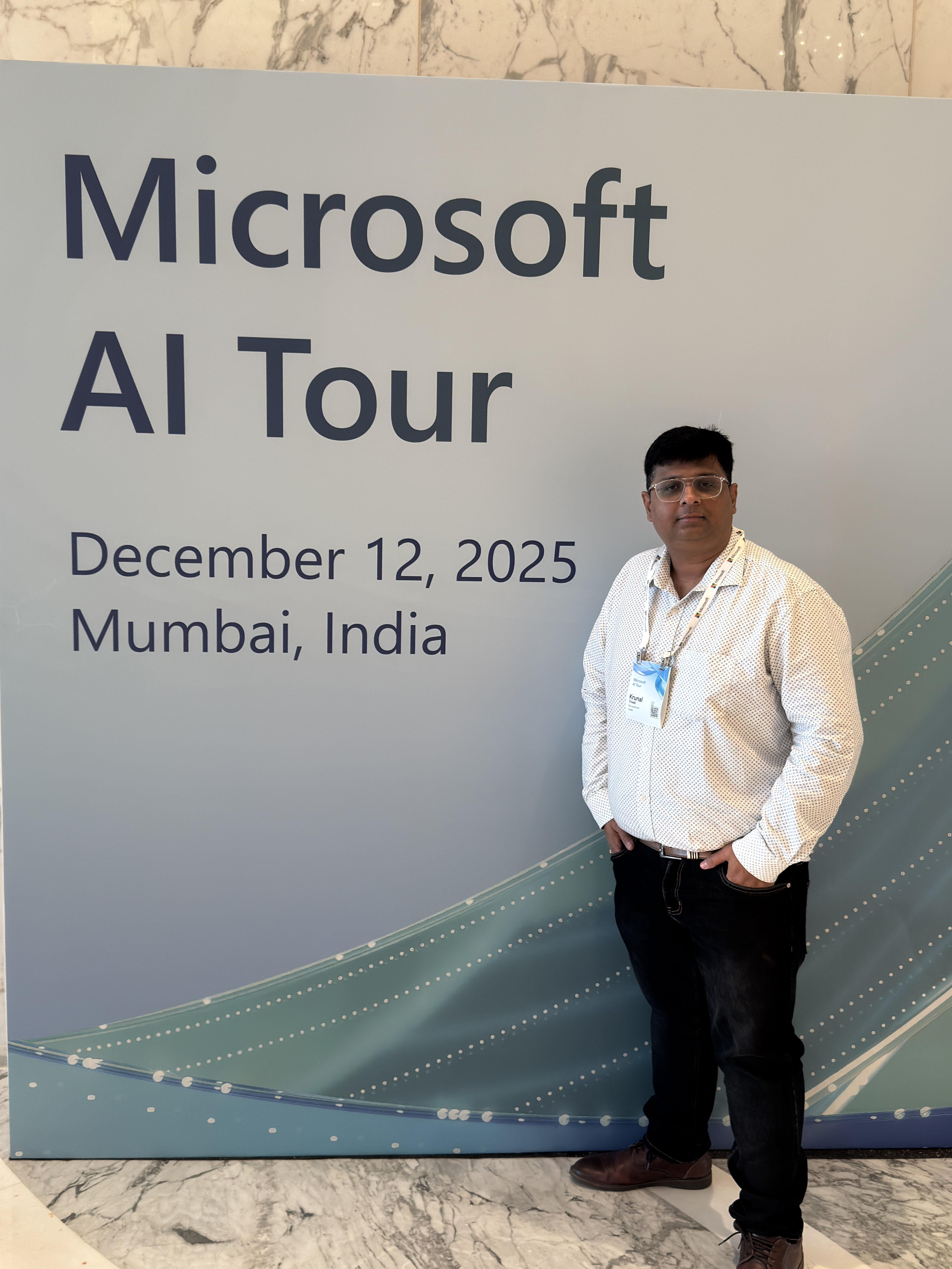 Microsoft AI Tour- Mumbai-2025