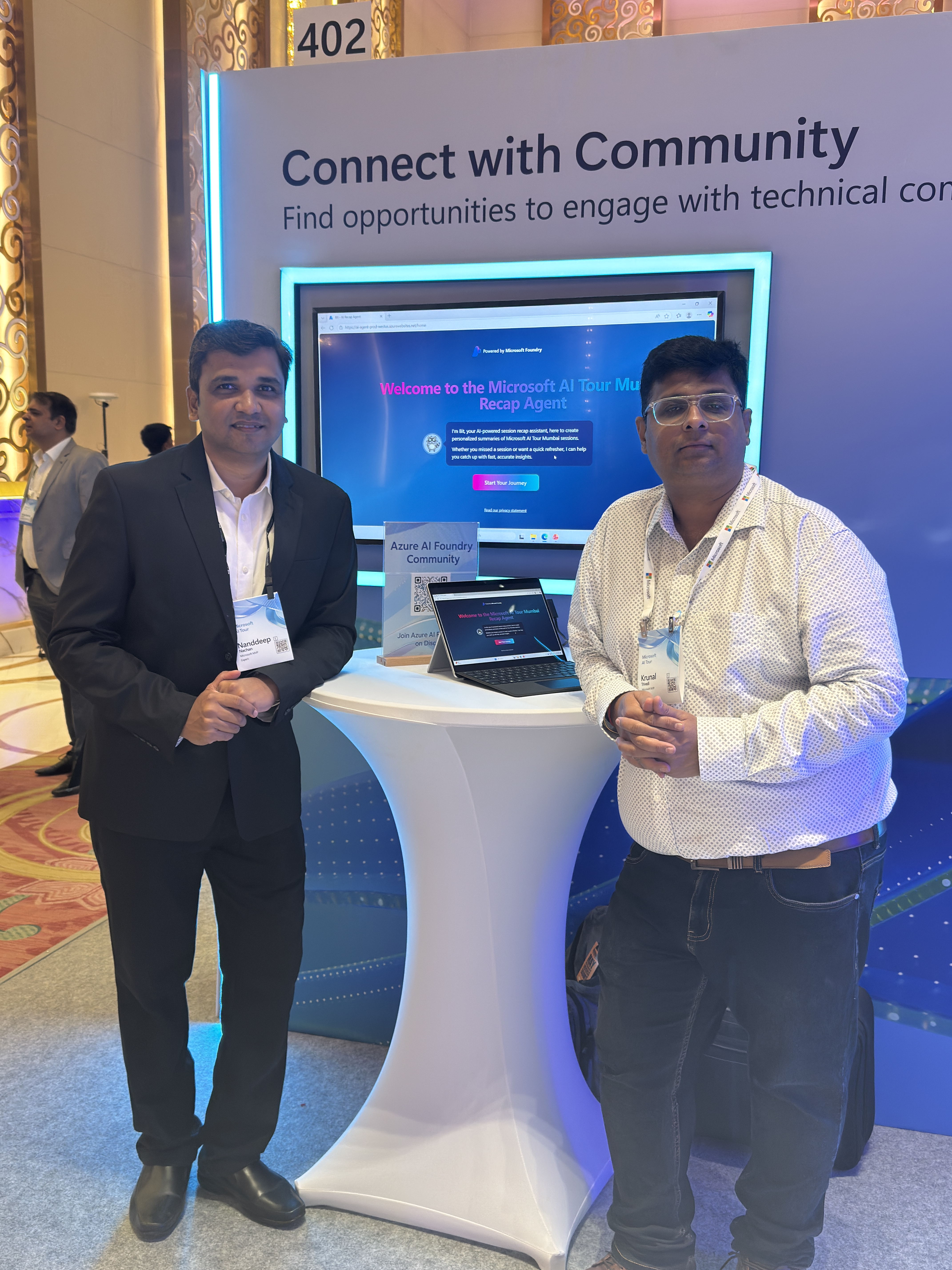 Presenting at Microsoft AI Tour - Mumbai - 2025